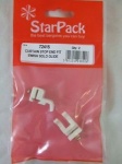 Star Pack Curtain Stop End PK2(72415)