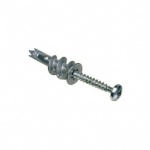 Bulk Hardware Metal Cavity Plug & Screw 35mm Pk25 ( FB306 )