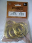 Bulk Hardware Picture Wire Brass 3.5mtr Pack of 8