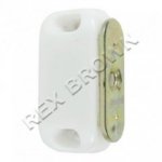 45mm White Magnetic Catches - Pre Pack 2pcs