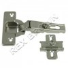 White Concealed Hinges 90degree Sprung - Pre Pack 2pcs
