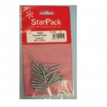 Star Pack Ele Socket Screw ZP 25mm Pk25(72072)