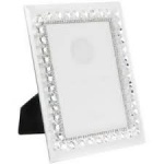 Silver Diamante Frame 5 x 7''