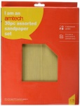 Am-Tech 30 Piece Asst. Sandpaper Sheets S3850