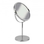 17cm Free Standing Chrome Plated Mirror