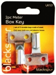 Blackspur 2Pc Meter Box Key