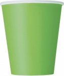 14 LIME GREEN 9 OZ. CUPS