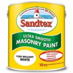 Sandtex Smooth Masonary Paint PBW 2.5Ltr