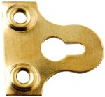 Star Pack 38mm Slotted Glass Plate Brass Pk8(72036)