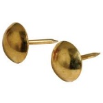 Star Pack 15mm Upholstery Nail Brass Plated Pk180(72303)