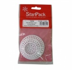 Star Pack 41mm-57mm & 32mm-41mm Sink Strainer Large & Small White (1 each)(72379)