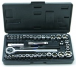 Rolson Tools Ltd Dr.Socket Set Pk40 (1/4'' & 3/8'') 36109