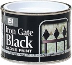 151 Coatings IRON GATE BLACK GLOSS PAINT (DY014A)