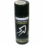 Canbrush Spray Paint Flat Black 400ml