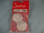 Star Pack Self Adhesive Hook Round Large White(72394)