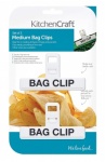 Kitchen Craft Medium Plastic Bag Clips 2pc