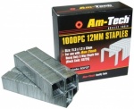 Am-Tech 1000pc 12mm Staples for B3725 In Box B3727
