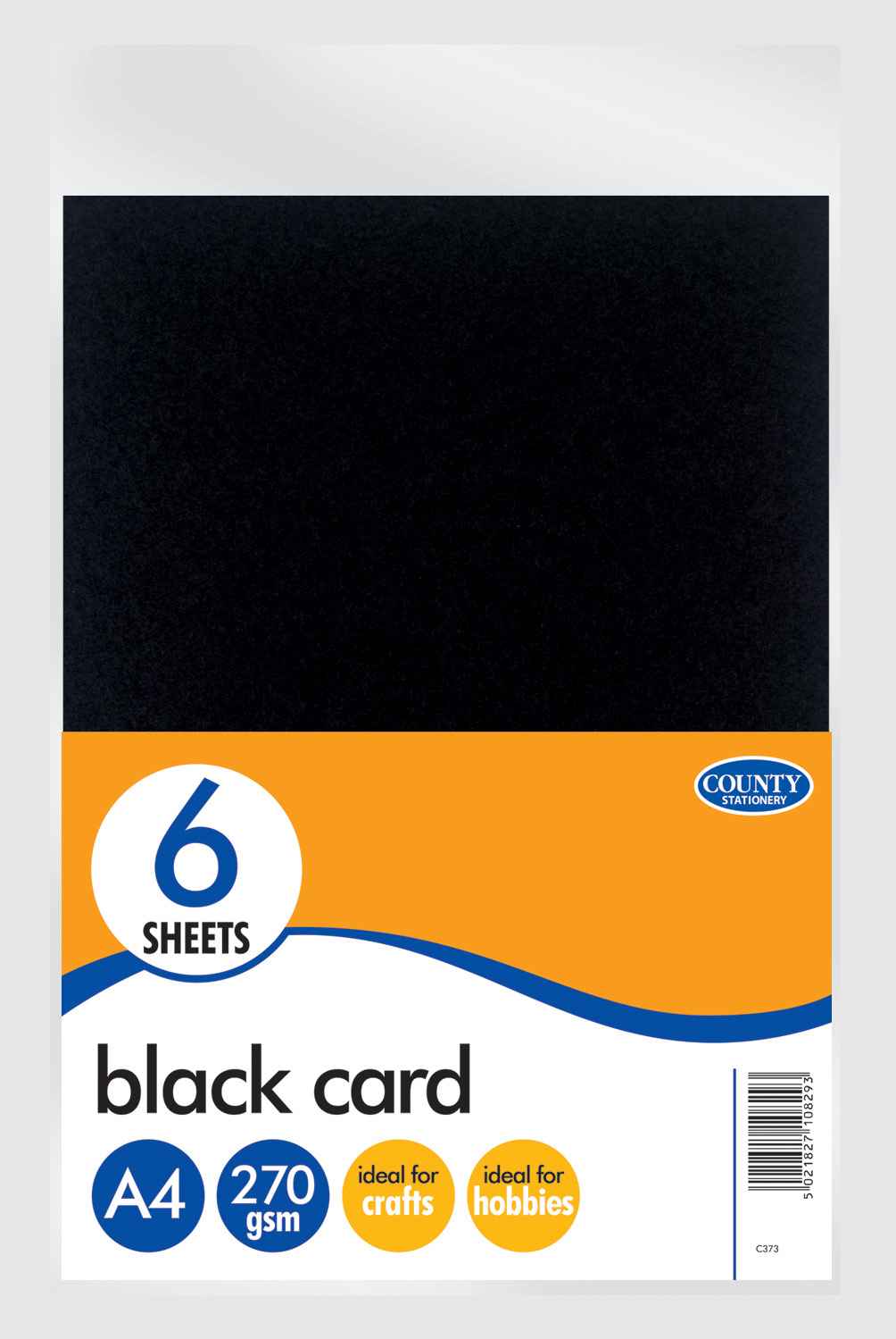 County Black Card 6 sheets