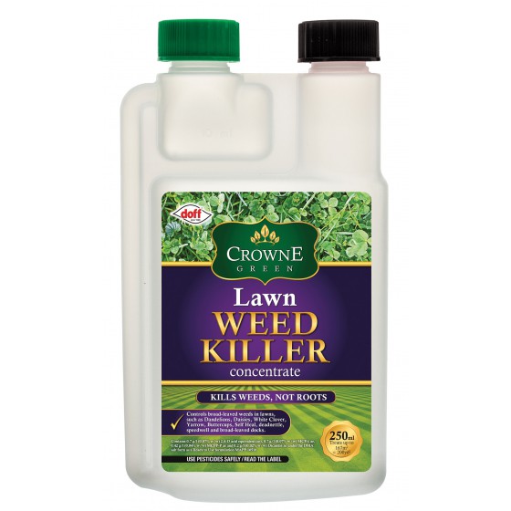 Doff Crown & Green Lawn Weed Killer 250ml