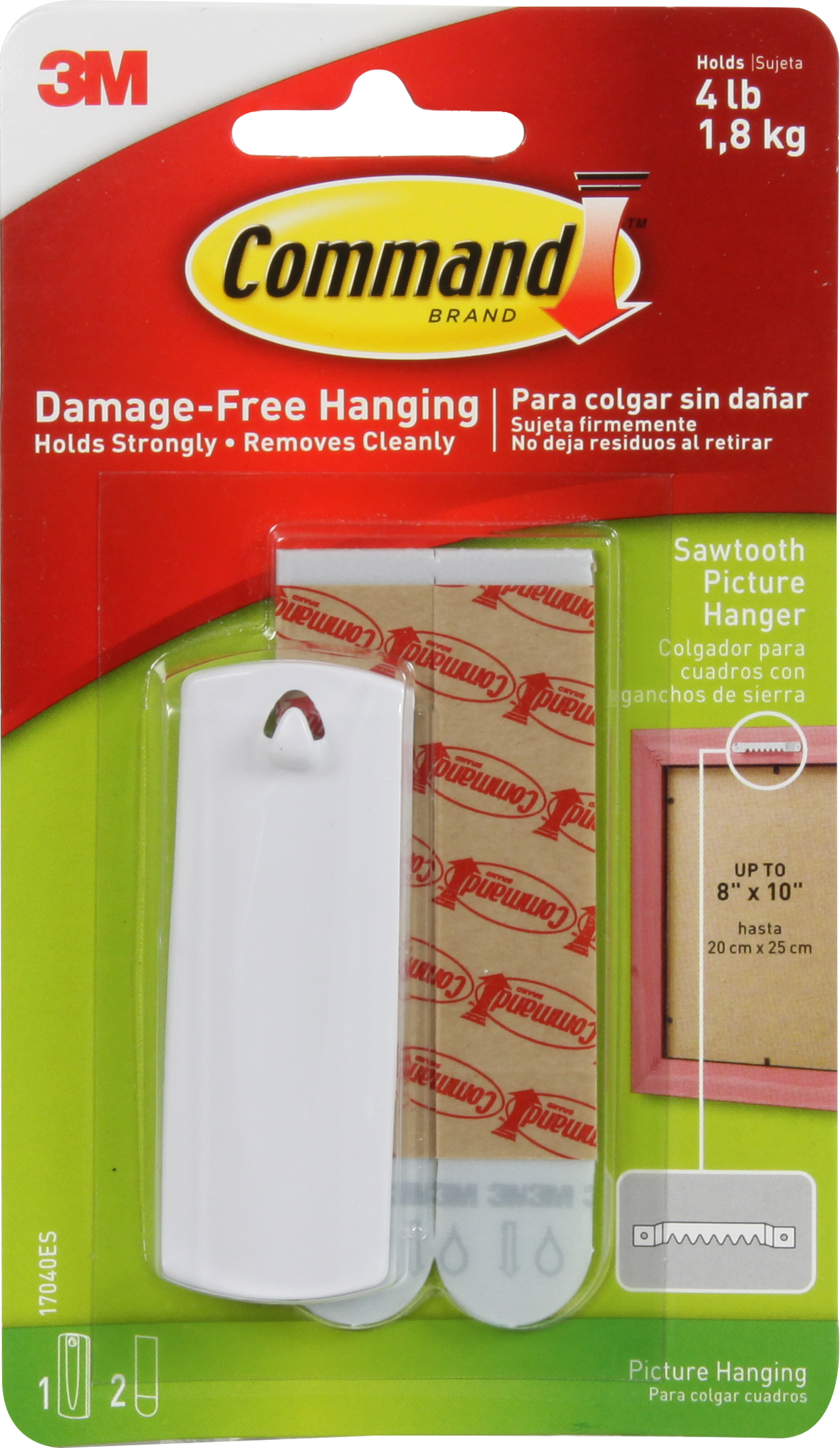 3M Command Sawtooth Picture Hanger (17040)
