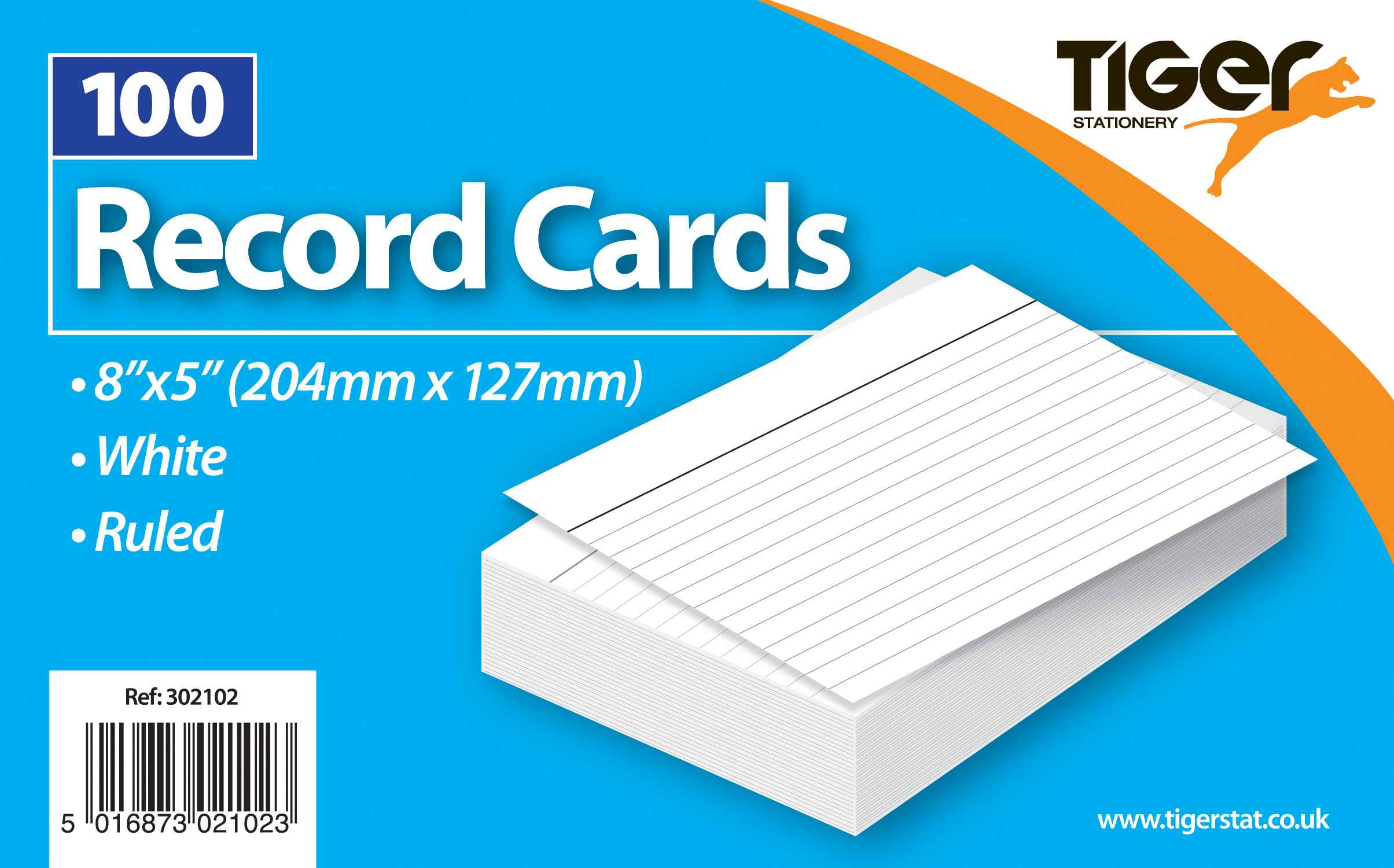 Record / Revision Cards 8 x 5''