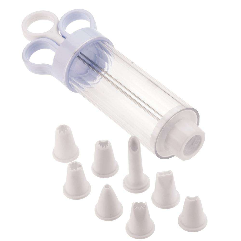 Chef Aid Icing Syringe With 8 Nozzles