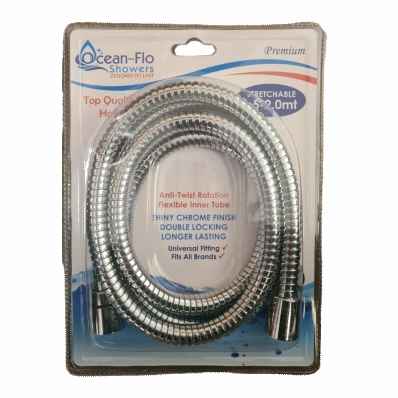 Ocean-Flo - 1.5 - 2.0 Mtr Stretchable / Extendable Shower Hose