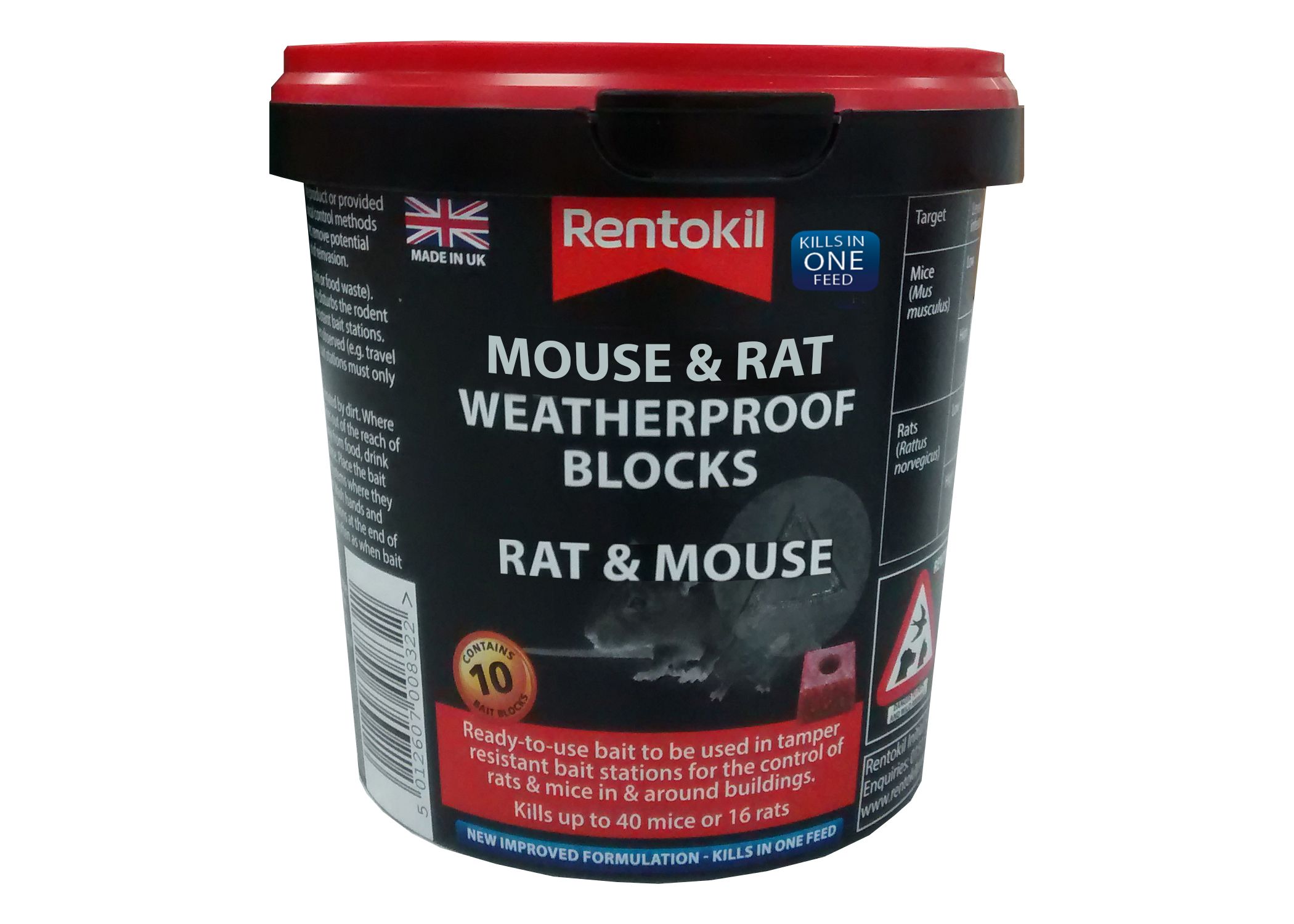 Rat & Mouse Weatherproof Blocks 10 blocks