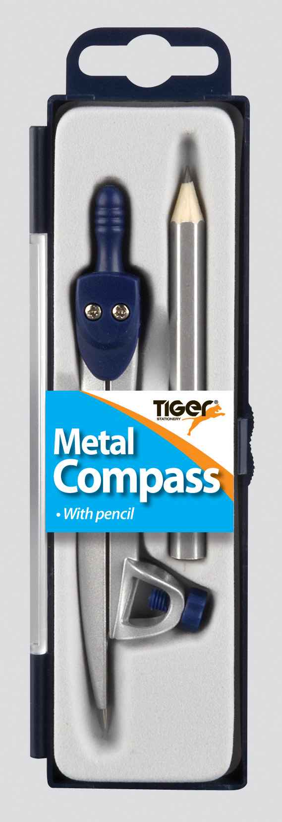 Tiger  METAL COMPASE WITH PENSIL