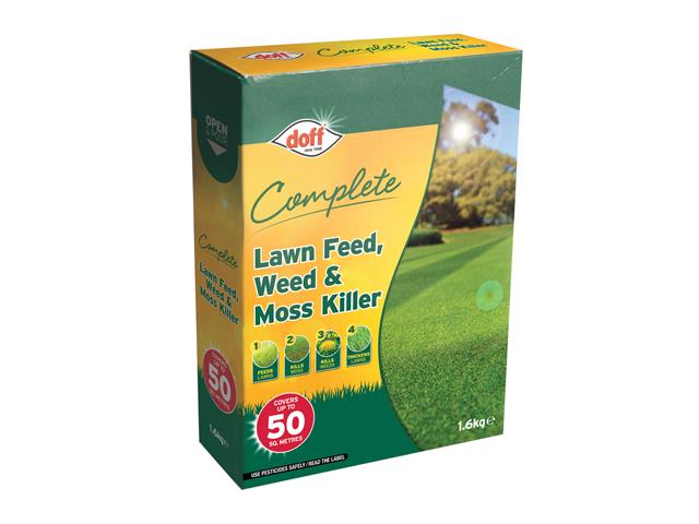 Doff Complete Lawn Feed, Weed & Mosskiller1.6kg  (F-LM-050-DOF)