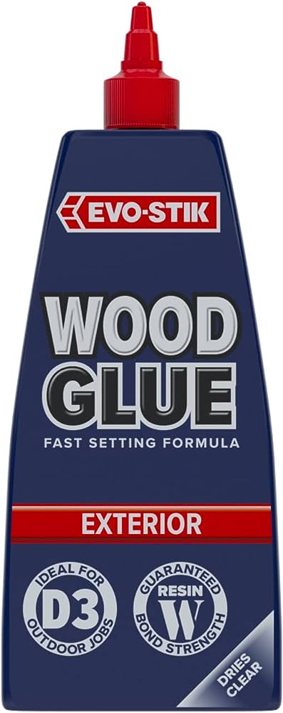 EVO-STIK RESIN 'W' WOOD GLUE EXTERIOR  D3  1 litre