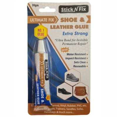 STICK  N FIX  ULTIMATE FIX SHOE AND LEATHER GLUE 30gm