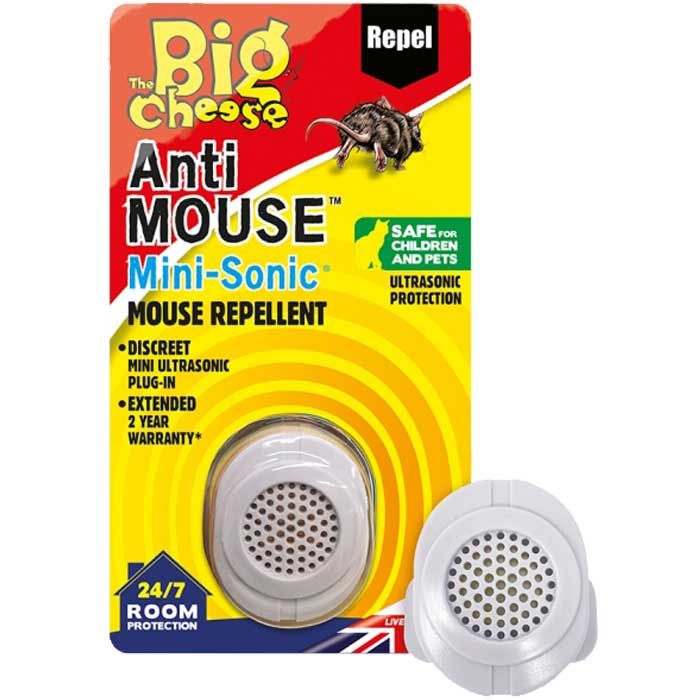 STV Mini-Sonic Mouse Repellent- 1pc