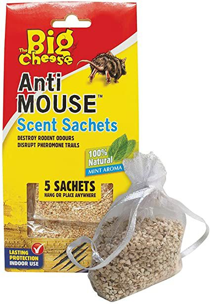 Anti Mouse Scent Sachets - 5 Pack