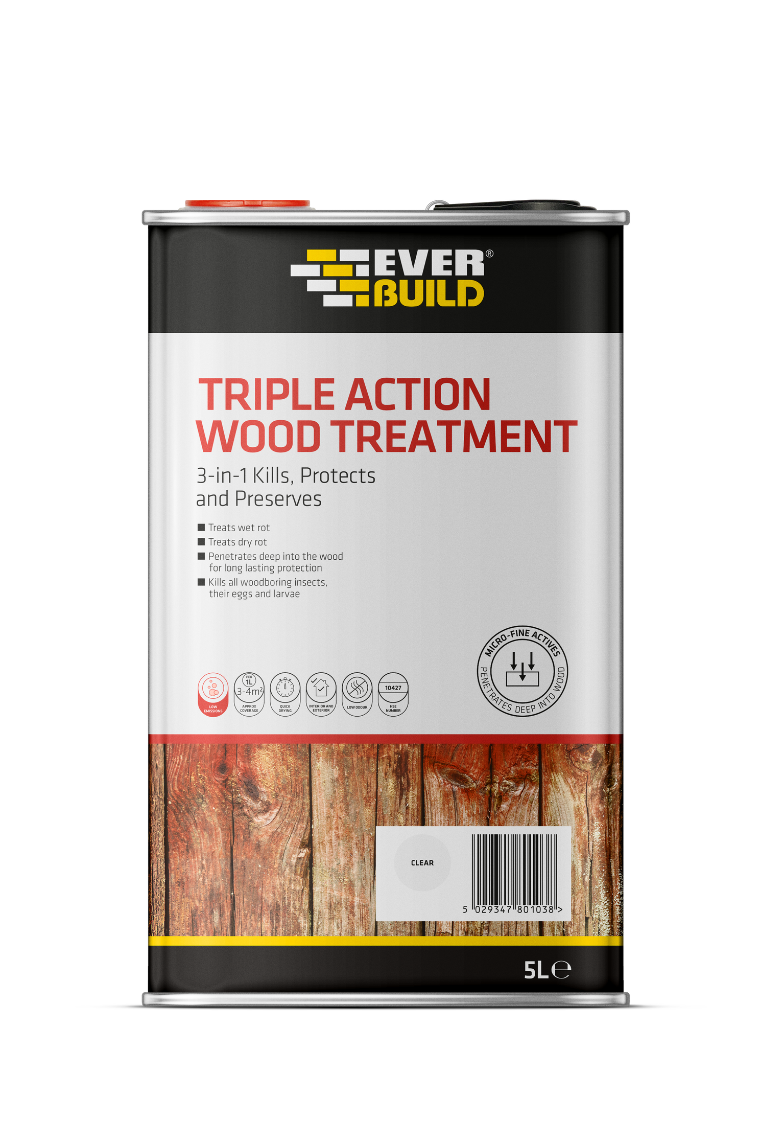 TRIPLE ACTION WOOD TREATMENT 5L