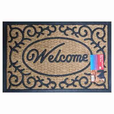 Sierra Rubber Backed Coir Matting Mats 40x60