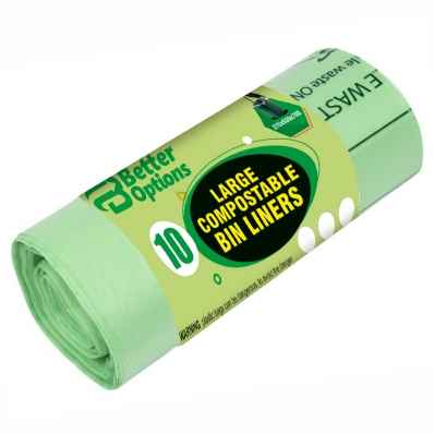 Better Options  10 Compostable Bin Liners 30Ltrs