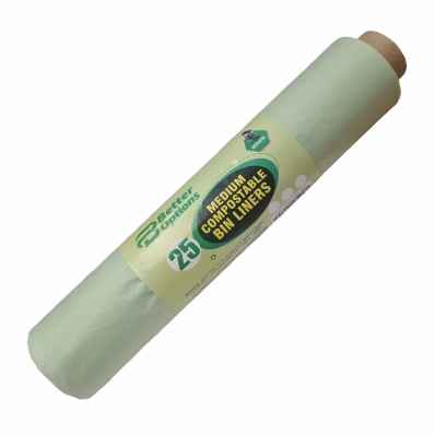 Better Options 25 CADDY SACK COMPOSTABLE ROLLS  10 LITRE