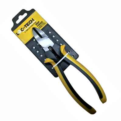 Loc-tech 8 ''side Cutting Plier, Drop Forged, Carbon Steel  Chrome Plated       With Sleeve.