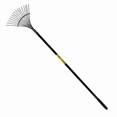 Loc-tech Leaf Rake 16t With Steel Handle