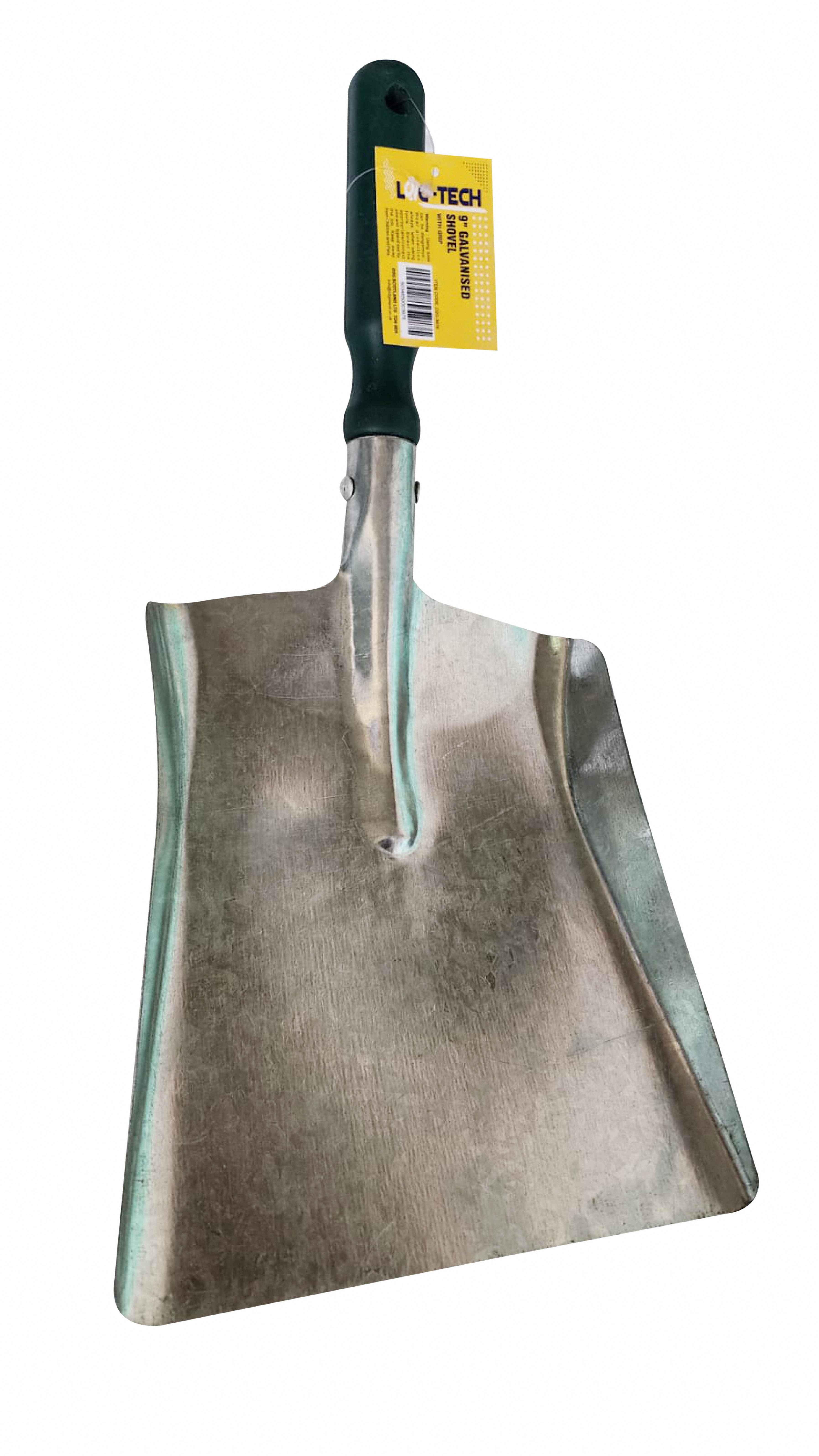 Loc-tech 9 ''  Galvanised Shovel With Grip