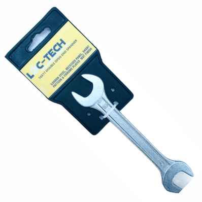 Loc-tech 16x17 Double Open End Spanner Forged Carbon Steel