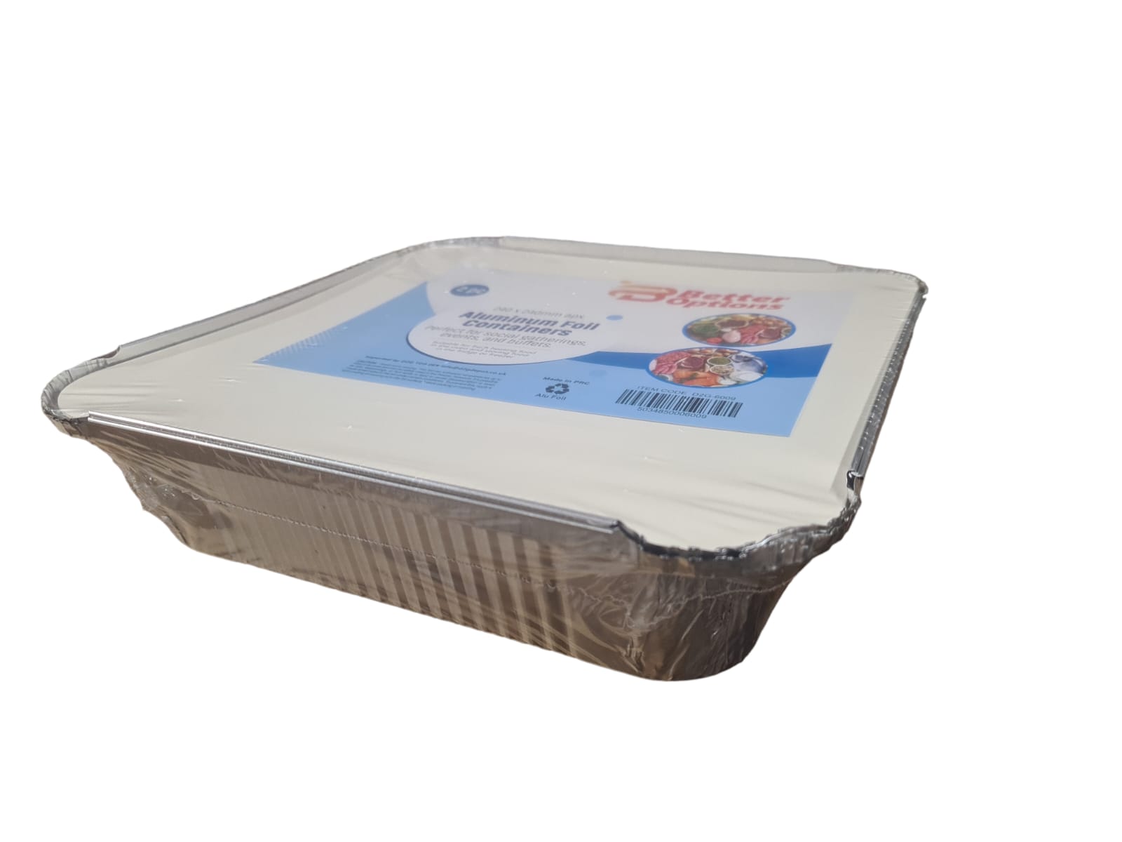 Better Options 2pc Aluminum Foil Container with Lid