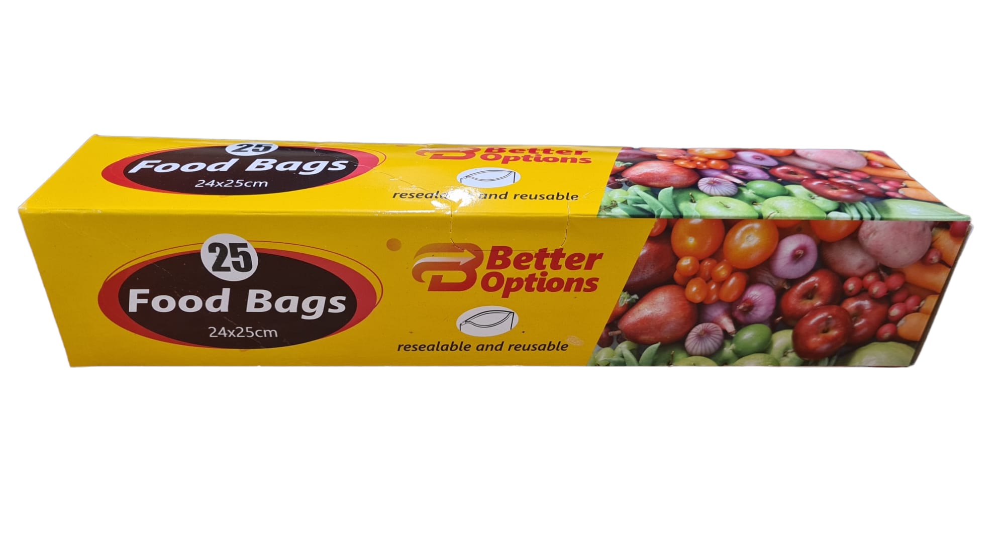 Better Options Food  BAG 25pk 24x25cm
