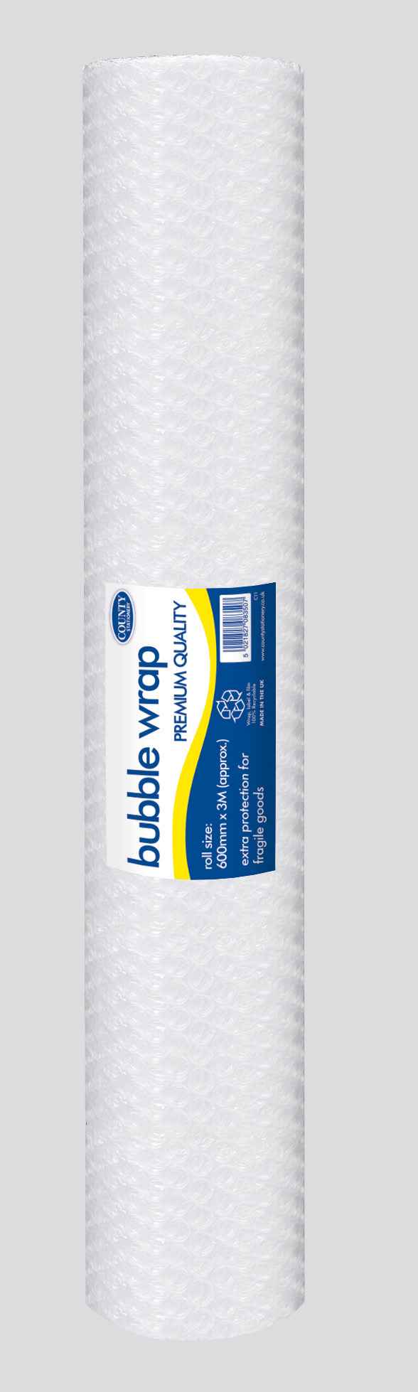 County Bubble Wrap Roll Premium Quality  600mm X 3m