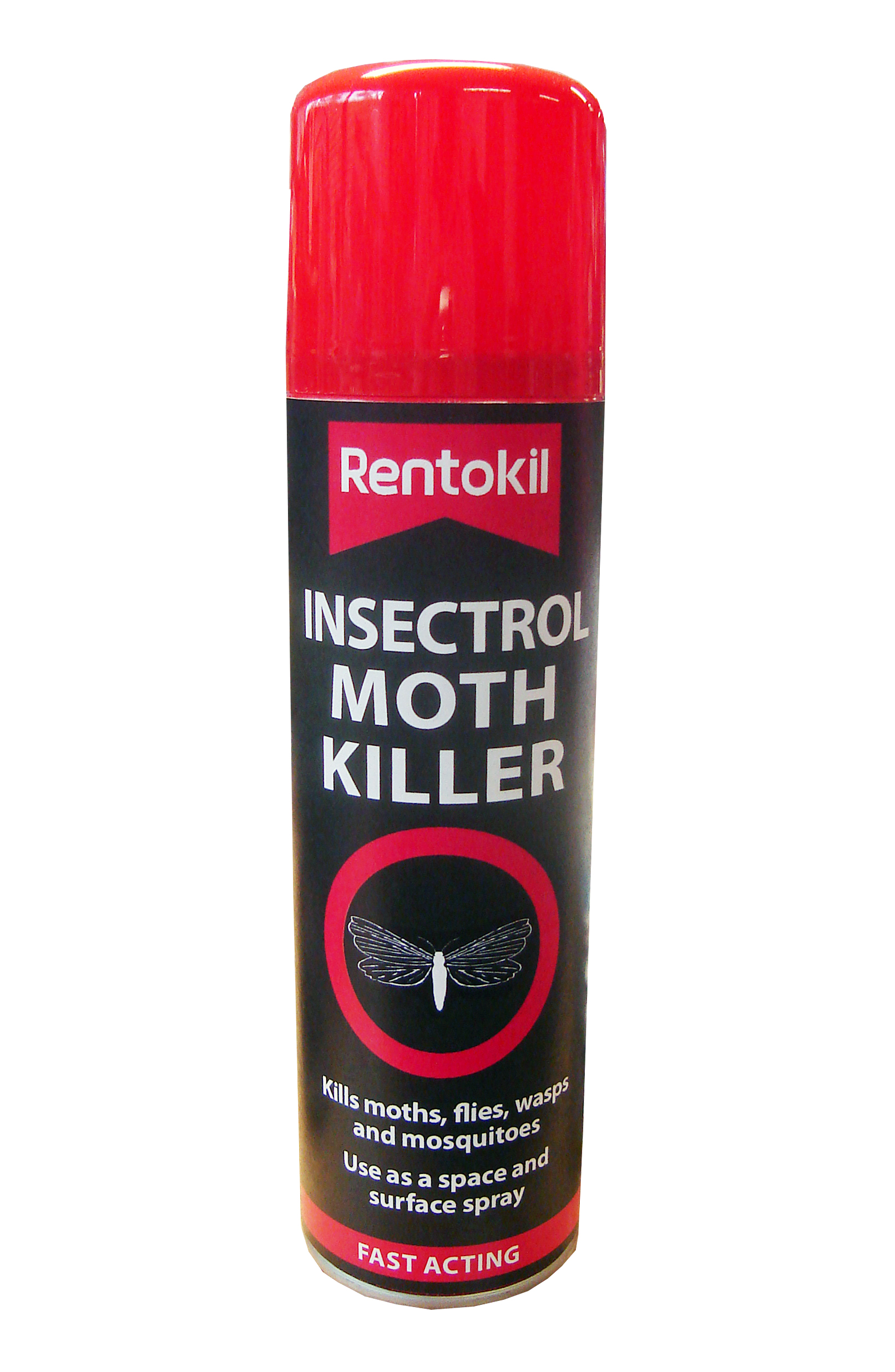 Rentokil Insectrol Moth Killer Spray 250ml (Red Cap)
