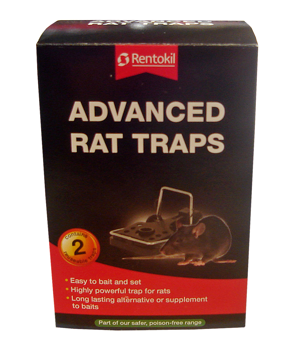 Rentokil Advanced Rat Traps Pk2