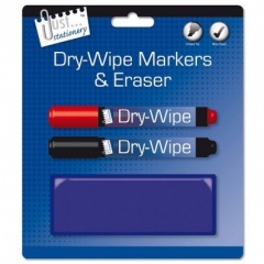 2 Whiteboard Marker + Eraser set