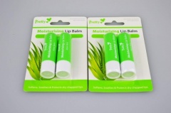 2 Pack Aloe Vera Lip Balm Tubes