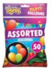 OTL Assorted Balloons 50pk